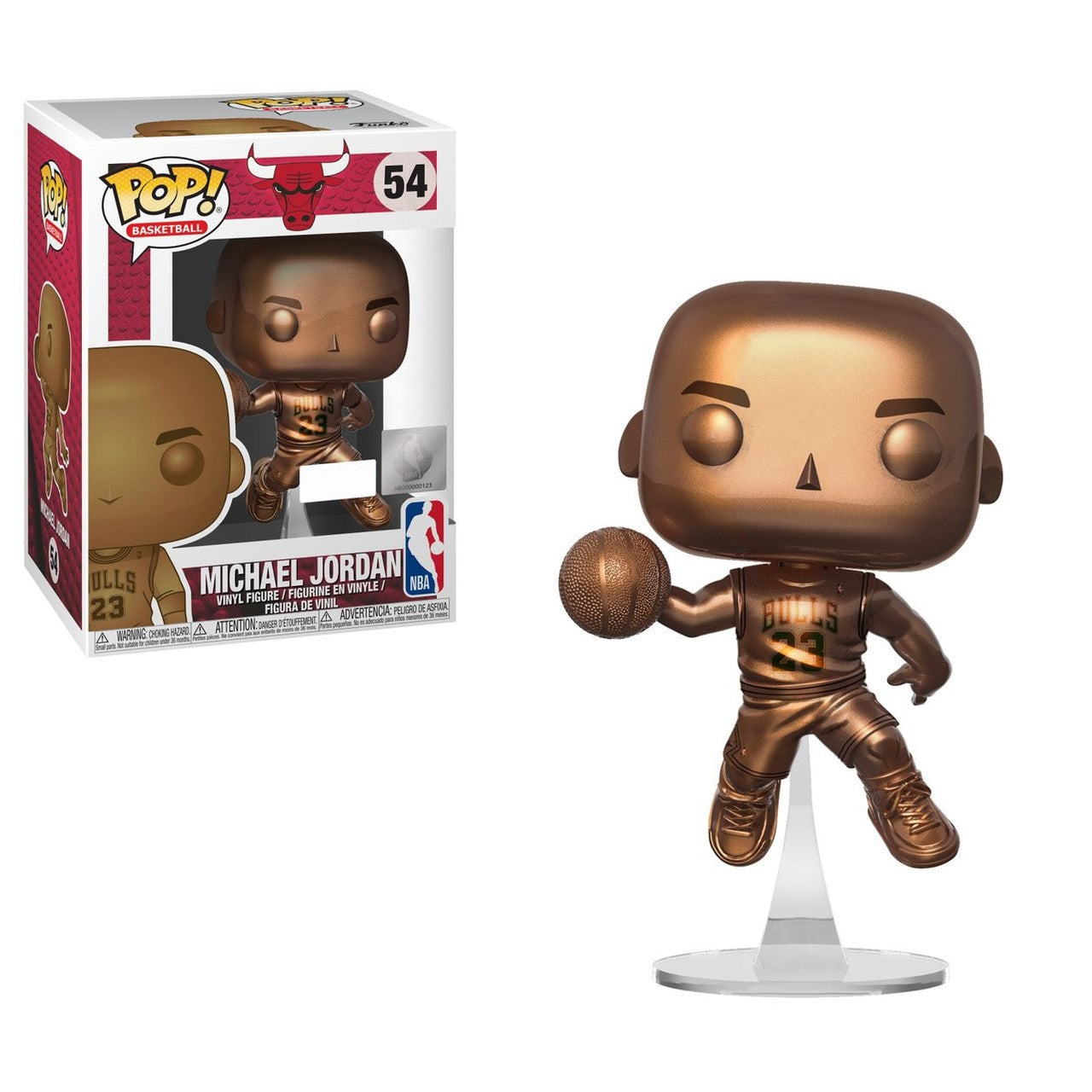 Image for NBA Chicago Bulls: Michael Jordan (Bronzed) (Foot Locker Exclusive) - Funko