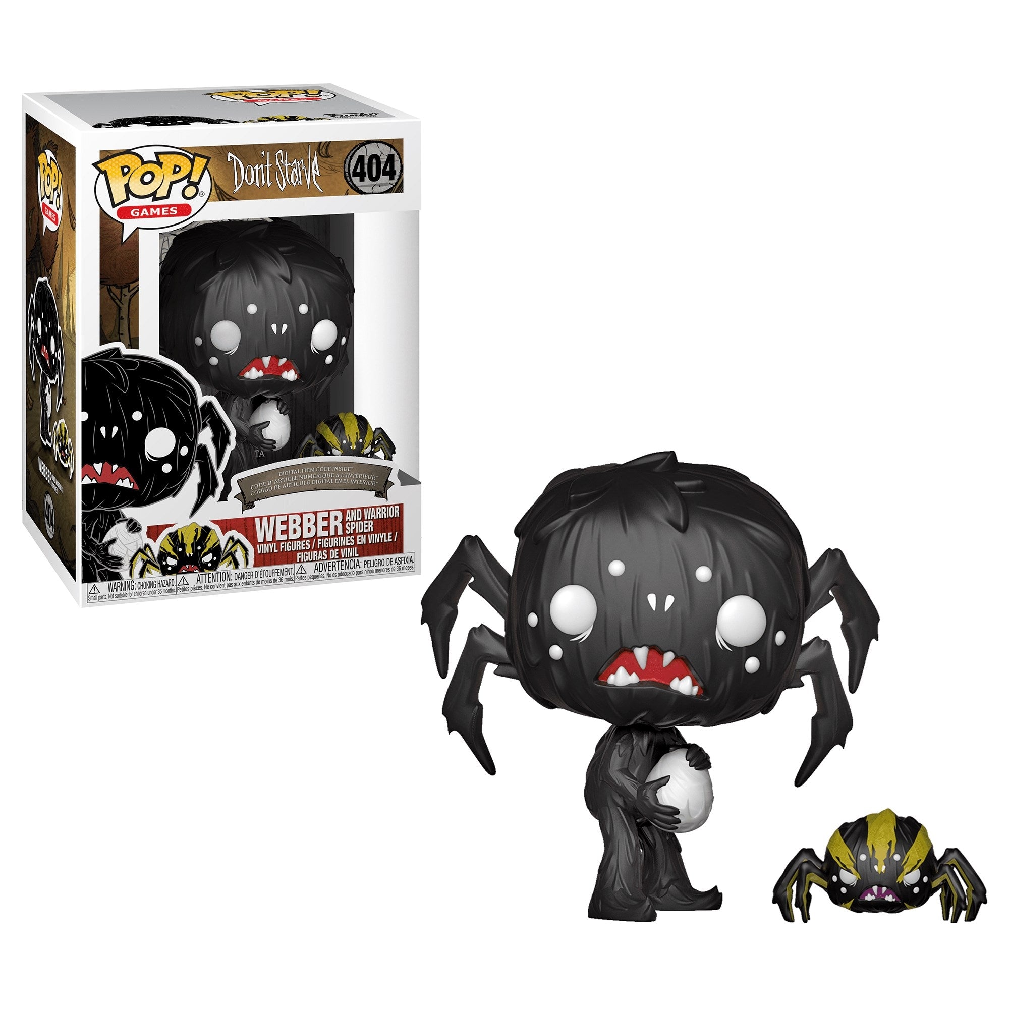 Image for Don't Starve: Webber and Warrior Spider - Funko