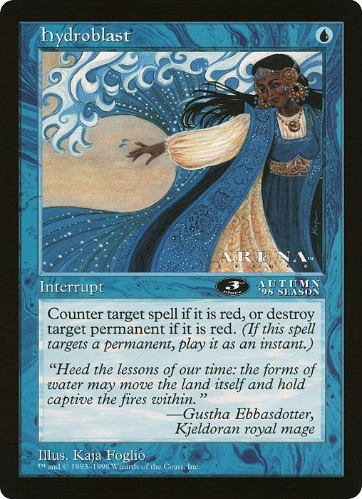 Image for Hydroblast (3rd Place) (Arena League) (Oversize Cards) - Magic: The Gathering