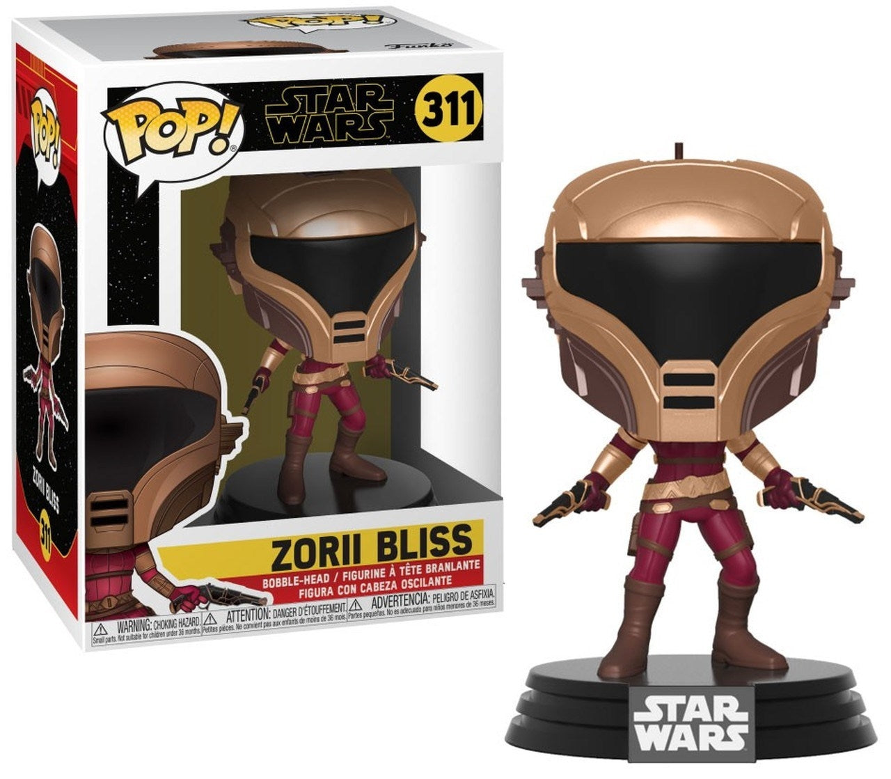 Image for Star Wars: The Rise of Skywalker: Zorii Bliss (Bobble-Head) - Funko