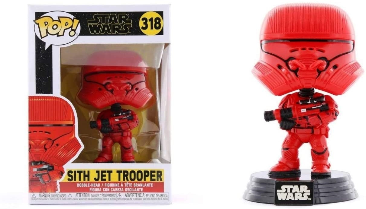Image for Star Wars: The Rise of Skywalker: Sith Jet Trooper (Bobble-Head) - Funko