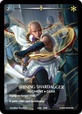 Image for Shining Shardagger (Full Art) (LGS-008) (Argent Saga Promos) - Argent Saga TCG