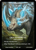 Image for Giga-Shardbeast (Full Art) (LGS-001) (Argent Saga Promos) - Argent Saga TCG