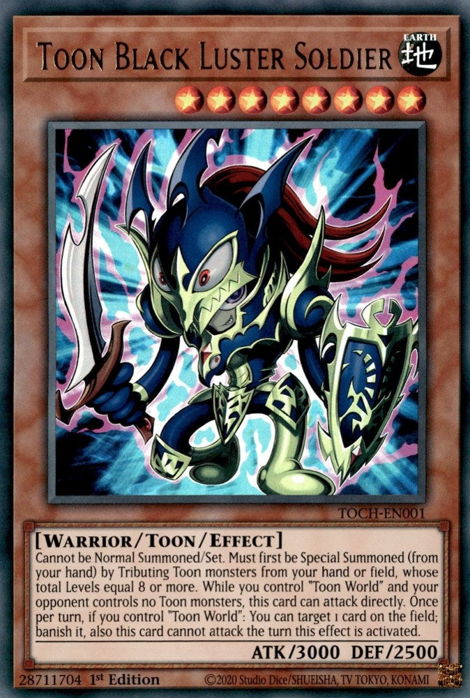 Image for Toon Black Luster Soldier (TOCH-EN001) (TOCH) - YuGiOh