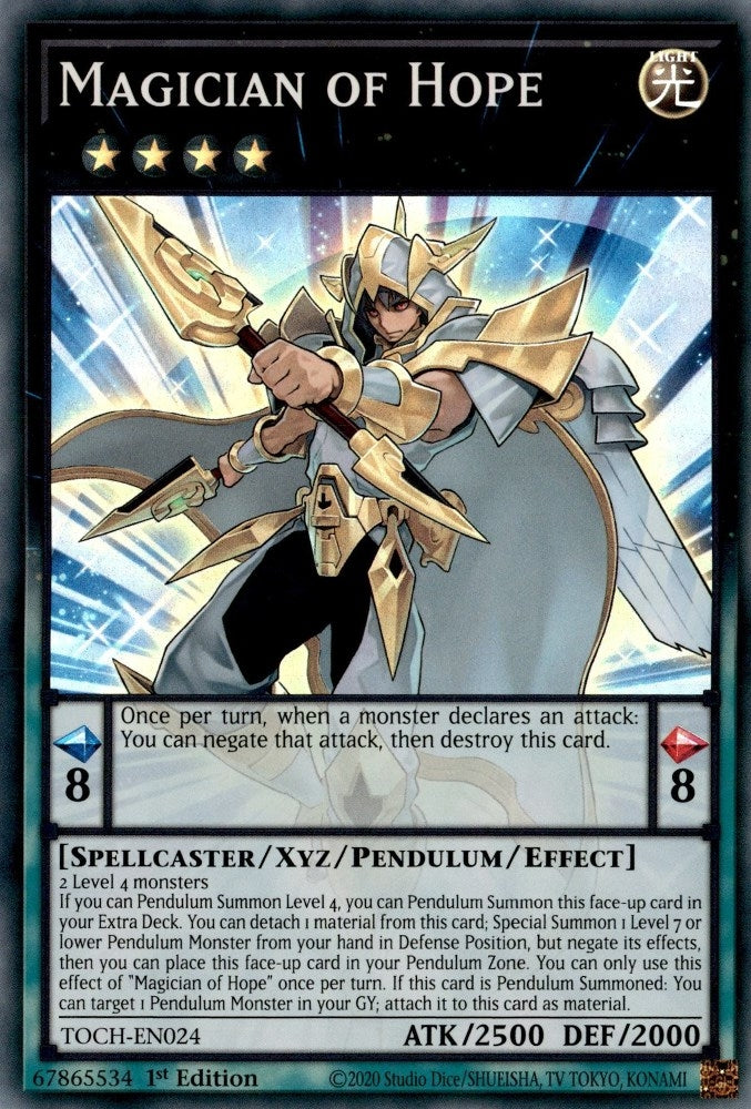 Image for Magician of Hope (TOCH-EN024) (TOCH) - YuGiOh