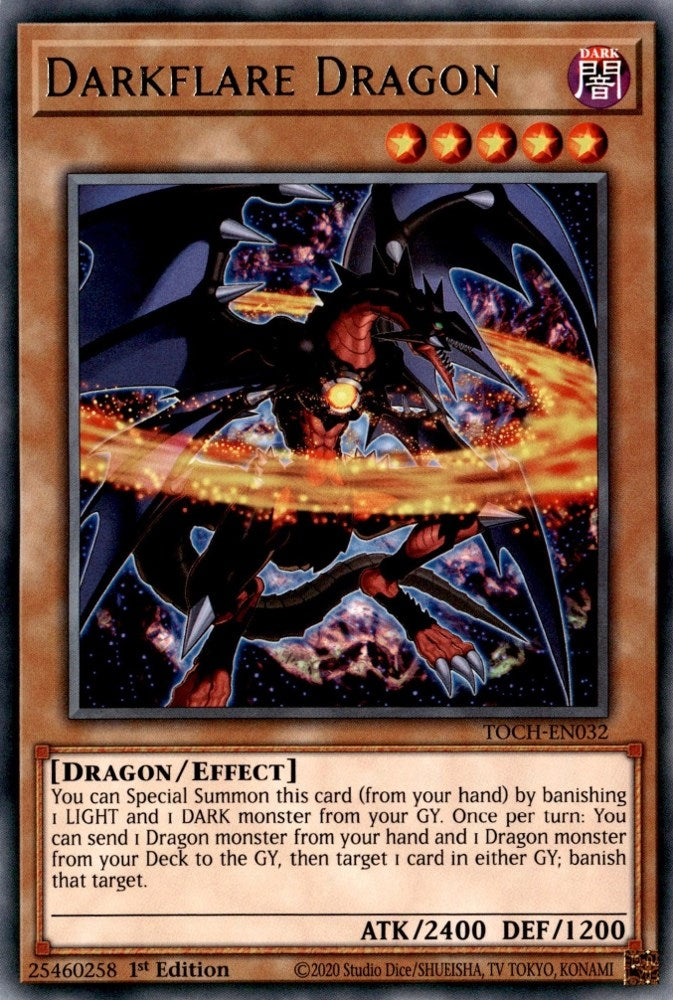 Image for Darkflare Dragon (TOCH-EN032) (TOCH) - YuGiOh