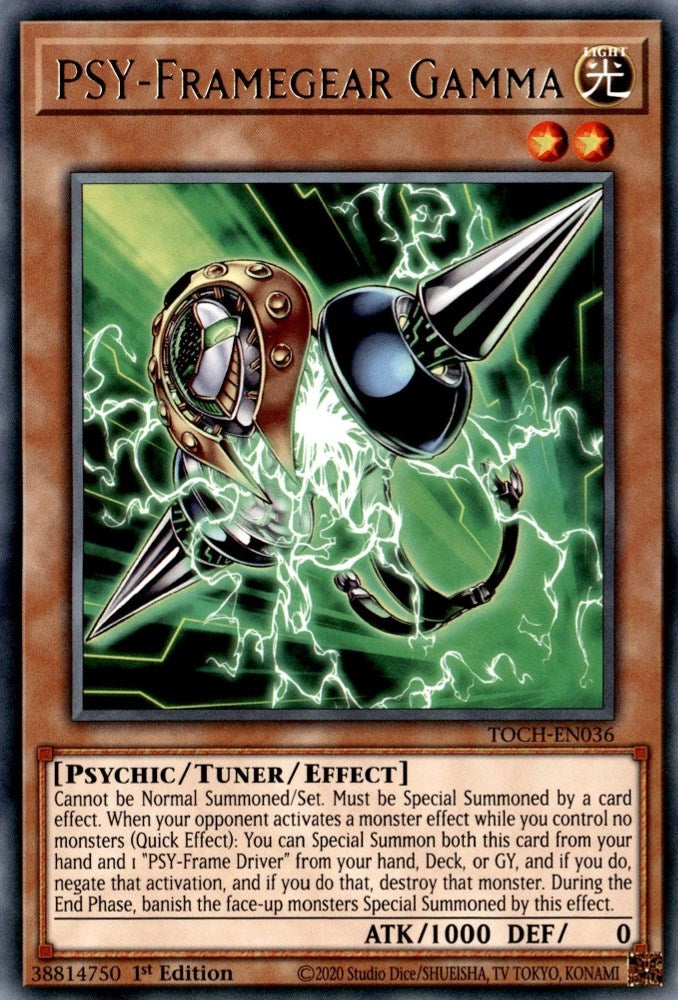 Image for PSY-Framegear Gamma (TOCH-EN036) (TOCH) - YuGiOh