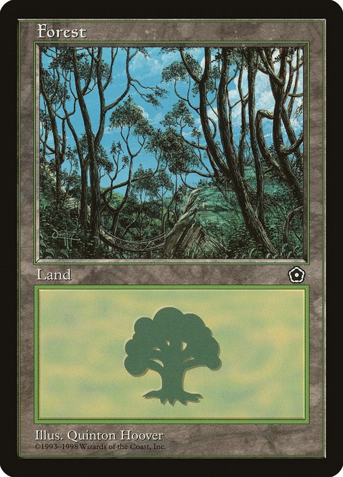 Image for Forest (153) (153) (Portal Second Age) - Magic: The Gathering