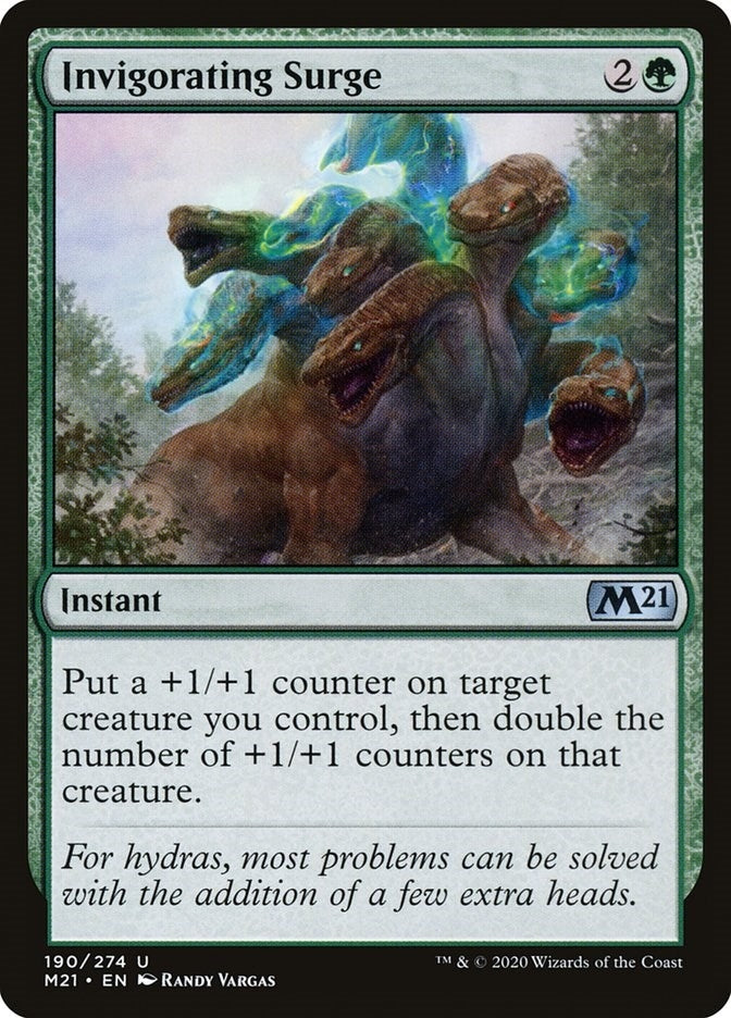 Image for Invigorating Surge (190) (Core Set 2021) - Magic: The Gathering