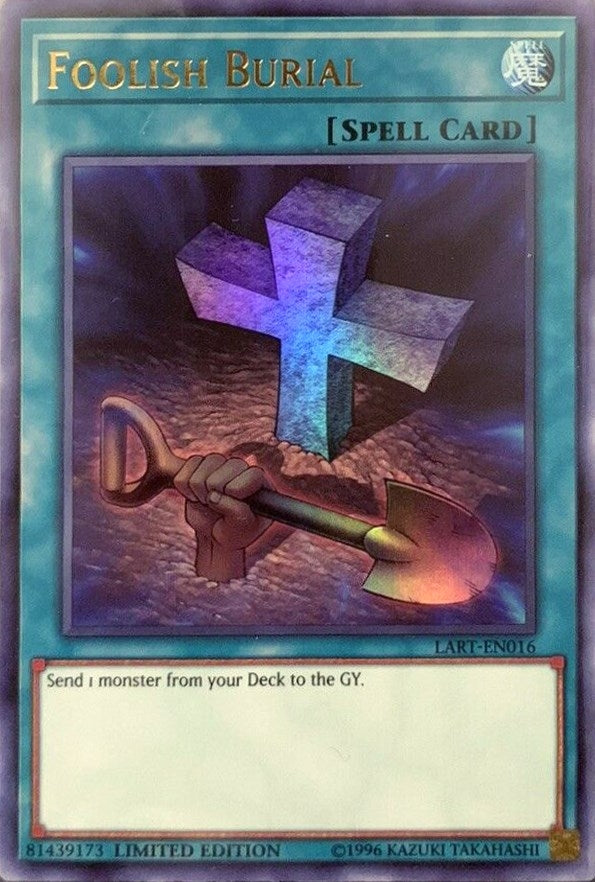 Image for Foolish Burial (LART-EN016) (LART) - YuGiOh