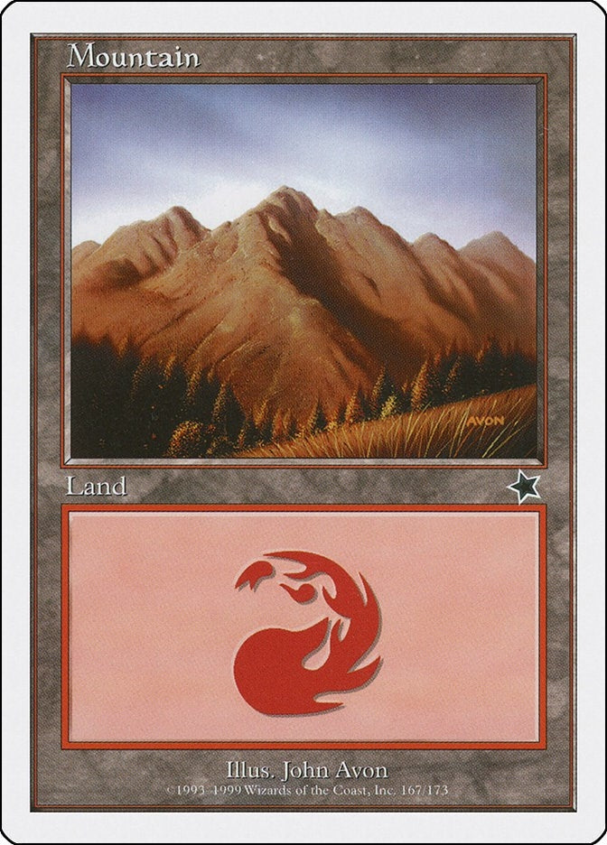 Image for Mountain (167) (167) (Starter 1999) - Magic: The Gathering