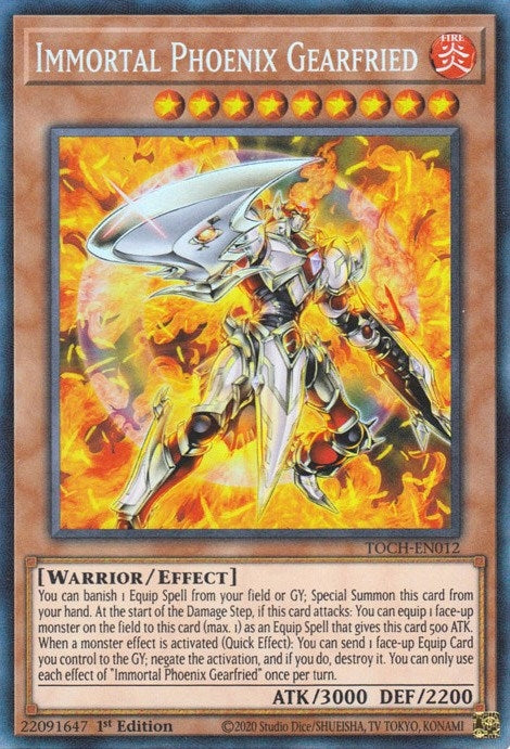 Immortal Phoenix Gearfried (CR) (TOCH-EN012) (TOCH)