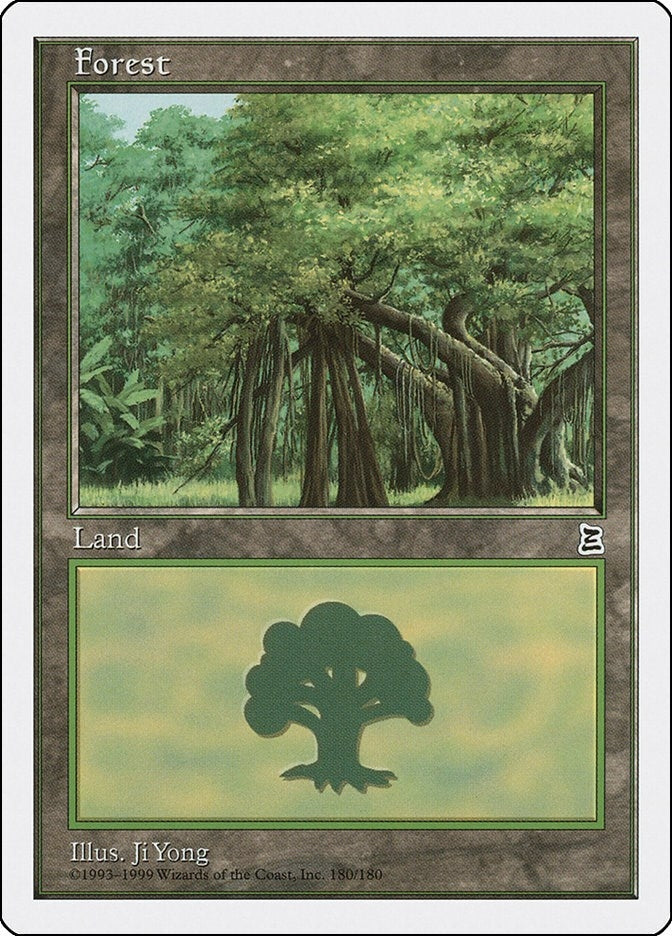 Image for Forest (180) (180) (Portal Three Kingdoms) - Magic: The Gathering