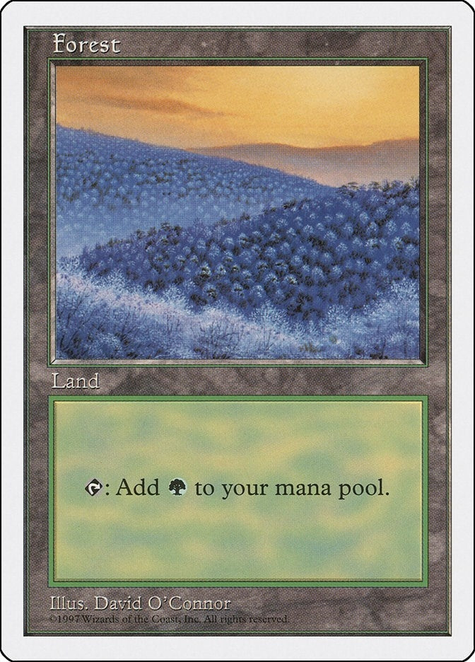 Image for Forest (449) (449) (Fifth Edition) - Magic: The Gathering