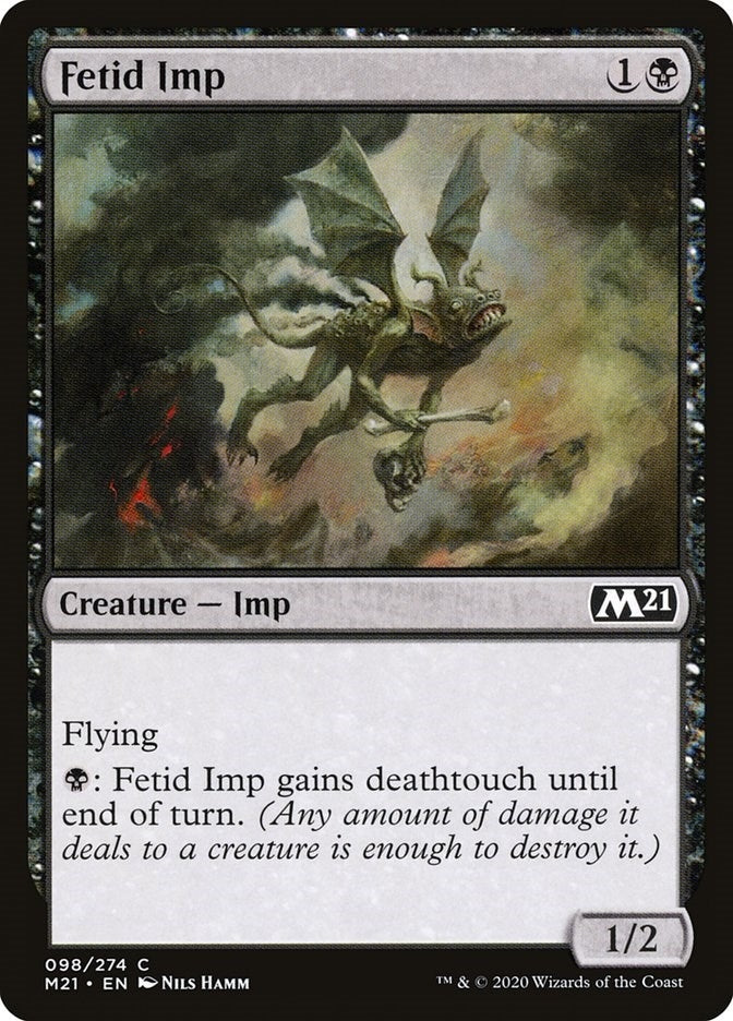 Image for Fetid Imp (98) (Core Set 2021) - Magic: The Gathering