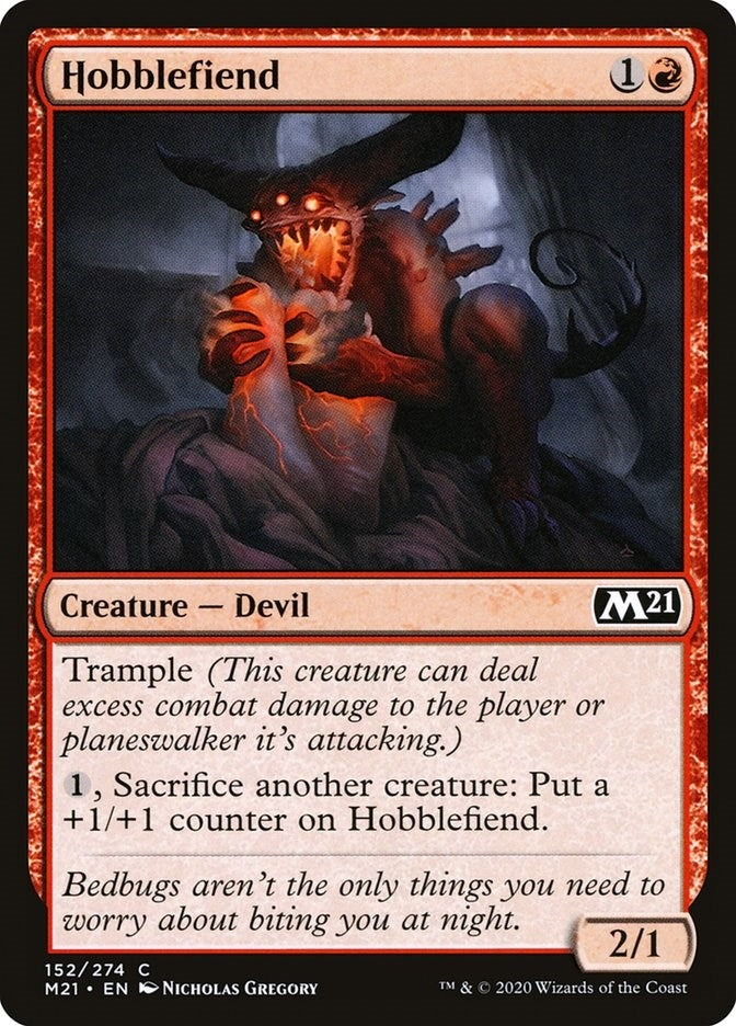 Image for Hobblefiend (152) (Core Set 2021) - Magic: The Gathering