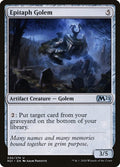 Image for Epitaph Golem (230) (Core Set 2021) - Magic: The Gathering