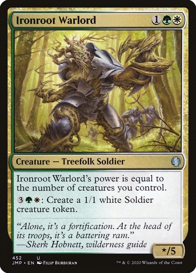 Image for Ironroot Warlord (452) (Jumpstart) - Magic: The Gathering