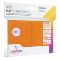 Image for GameGenic Matte Prime Sleeve - Standard Size - Orange (100-Pack) - Card Sleeves