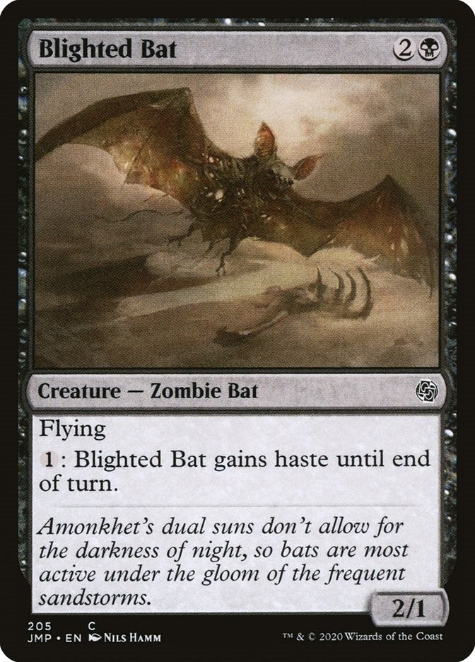 Image for Blighted Bat (205) (Jumpstart) - Magic: The Gathering