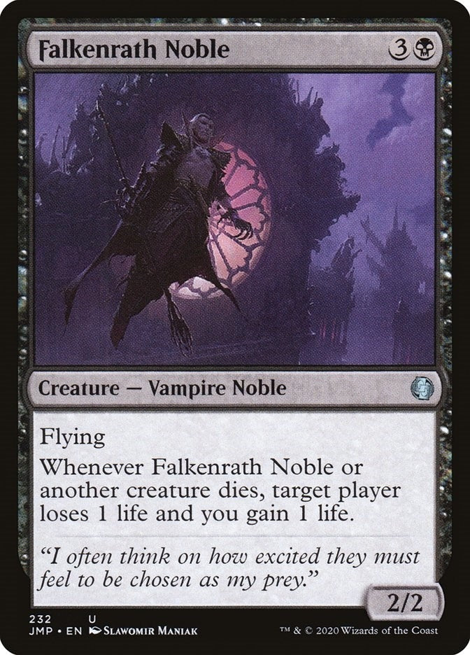Image for Falkenrath Noble (232) (Jumpstart) - Magic: The Gathering