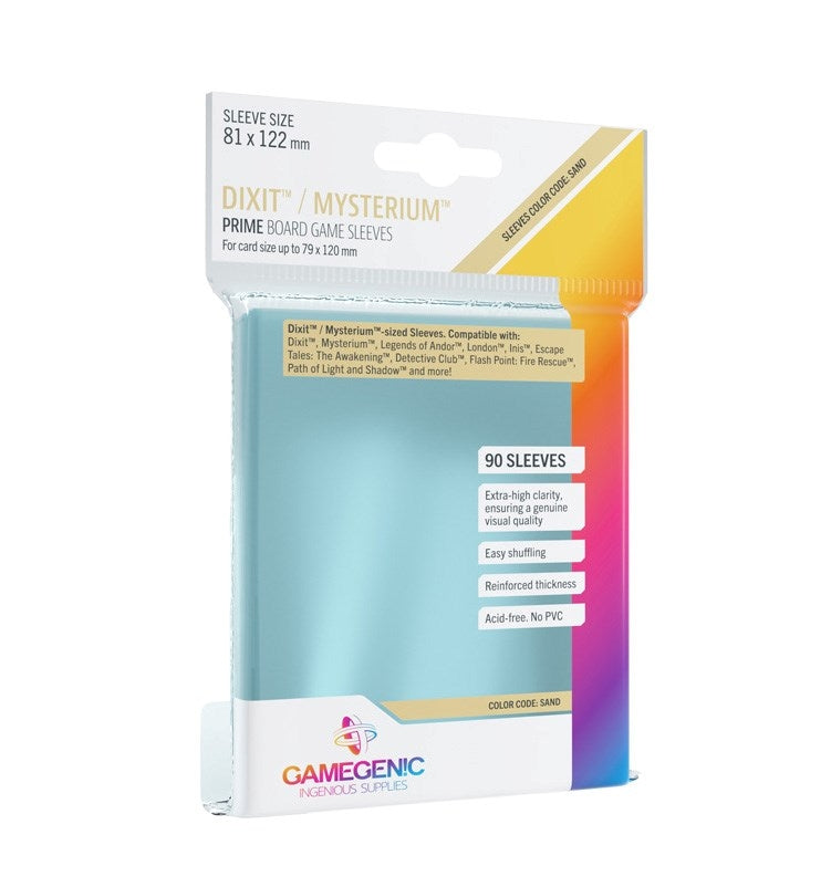 Image for GameGenic Prime Board Game Sleeves - Dixit / Mysterium (90-Pack) - Card Sleeves
