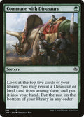 Image for Commune with Dinosaurs (384) (Jumpstart) - Magic: The Gathering