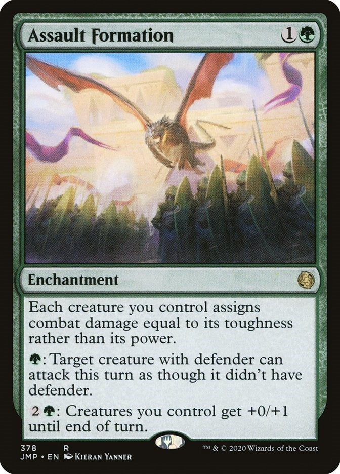 Image for Assault Formation (378) (Jumpstart) - Magic: The Gathering