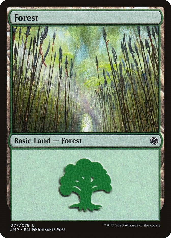 Image for Forest (077) (77) (Jumpstart) - Magic: The Gathering
