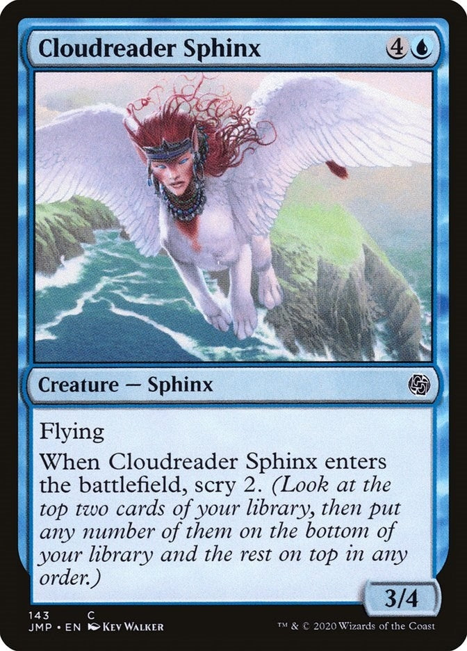 Image for Cloudreader Sphinx (143) (Jumpstart) - Magic: The Gathering