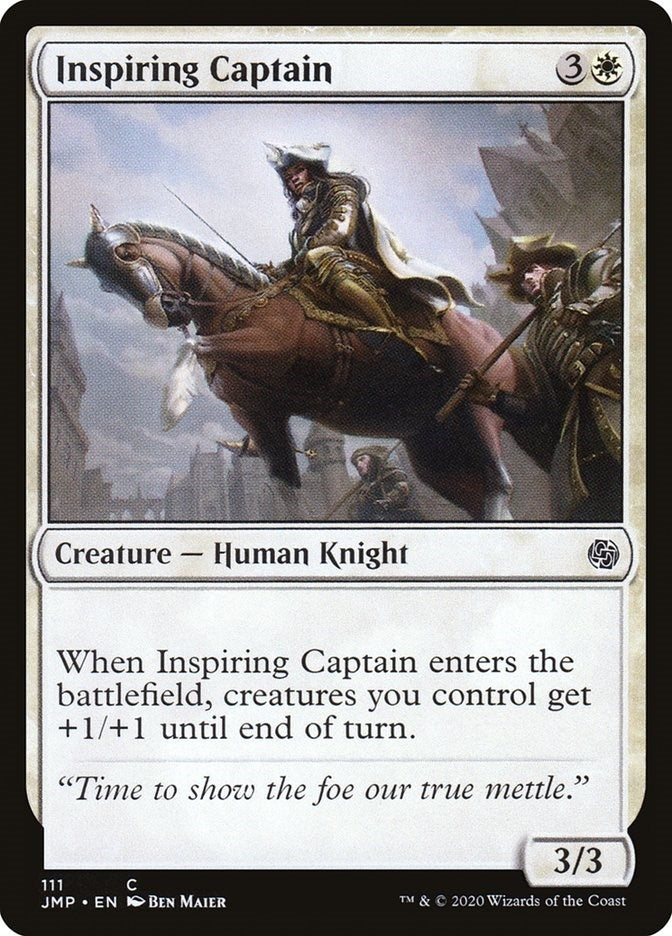 Image for Inspiring Captain (111) (Jumpstart) - Magic: The Gathering