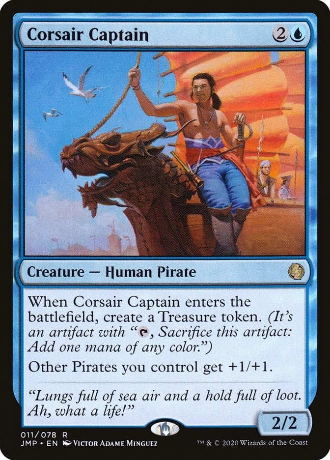 Image for Corsair Captain (11) (Jumpstart) - Magic: The Gathering
