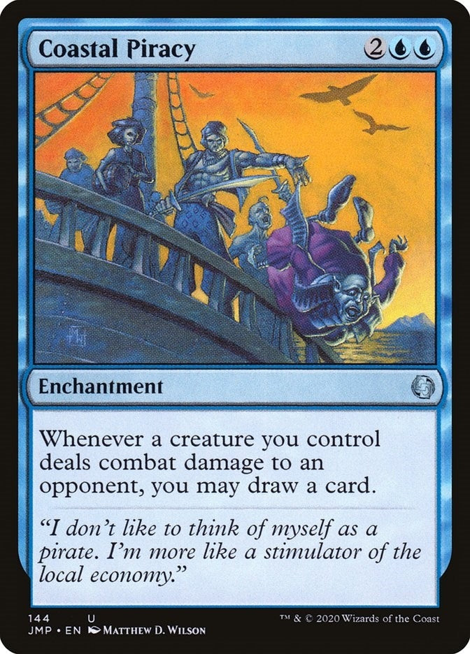 Image for Coastal Piracy (144) (Jumpstart) - Magic: The Gathering