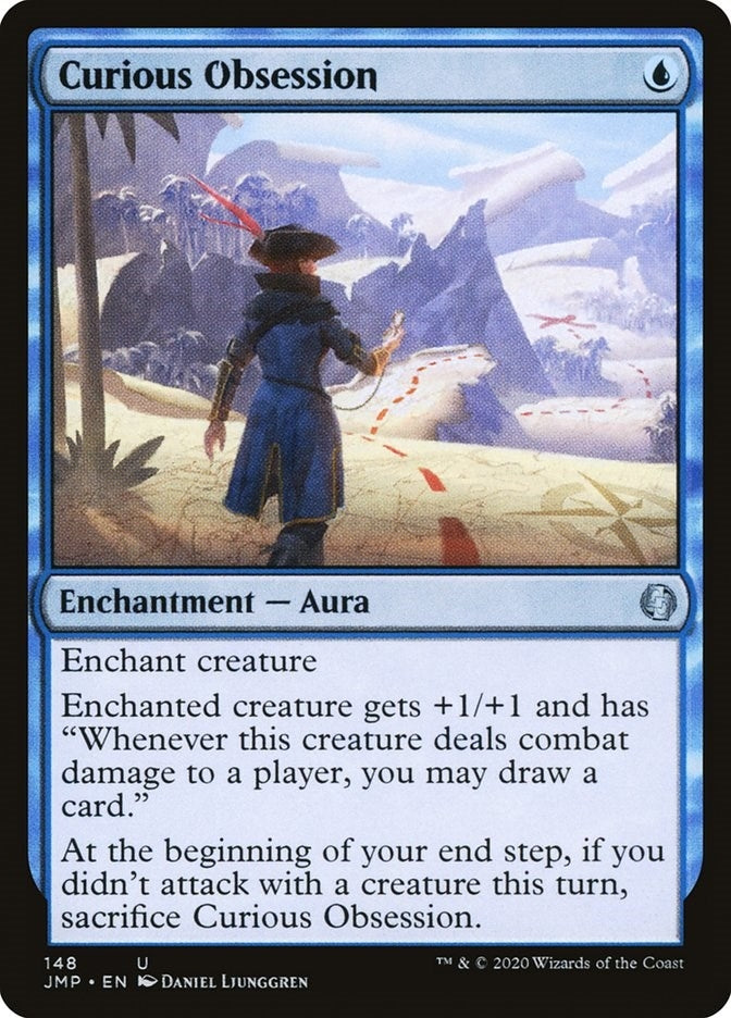 Image for Curious Obsession (148) (Jumpstart) - Magic: The Gathering