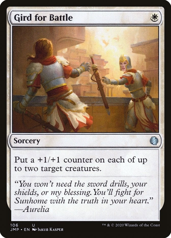 Image for Gird for Battle (106) (Jumpstart) - Magic: The Gathering