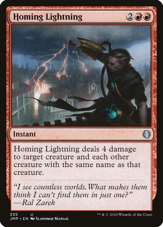 Image for Homing Lightning (335) (Jumpstart) - Magic: The Gathering