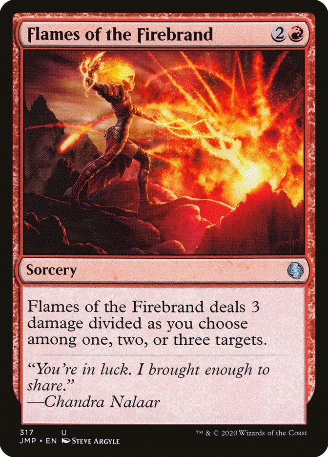 Image for Flames of the Firebrand (317) (Jumpstart) - Magic: The Gathering
