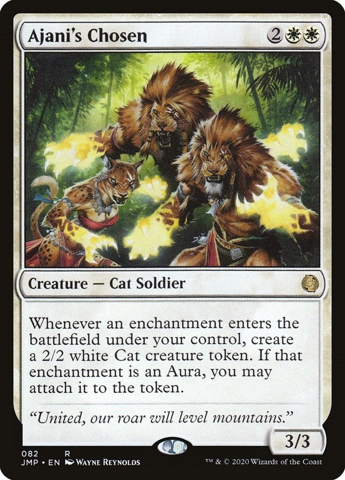 Image for Ajani's Chosen (82) (Jumpstart) - Magic: The Gathering