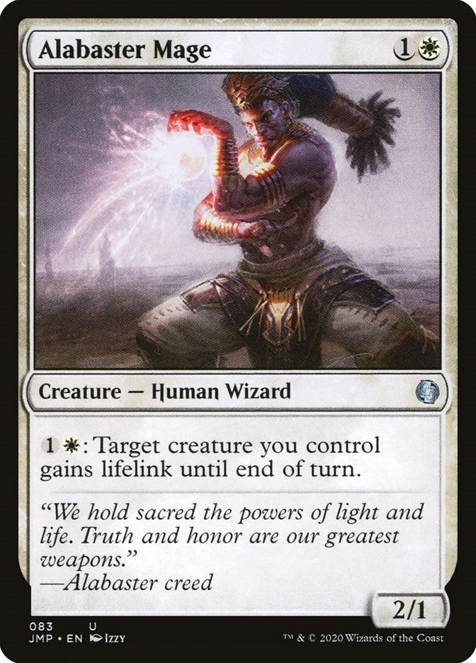 Image for Alabaster Mage (83) (Jumpstart) - Magic: The Gathering