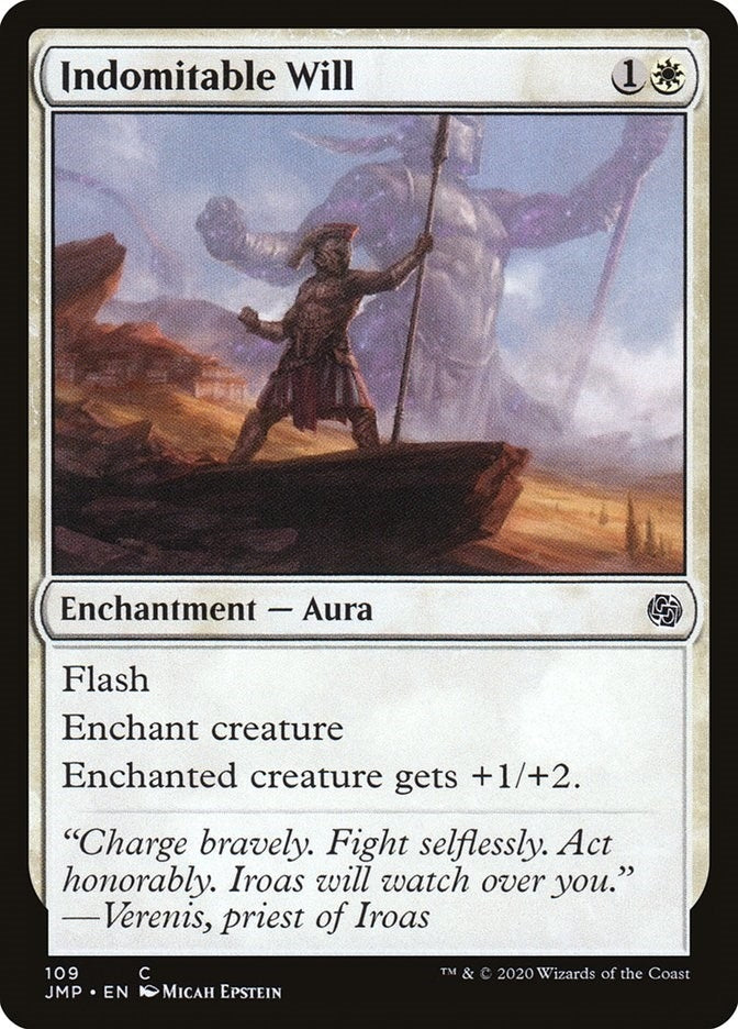 Image for Indomitable Will (109) (Jumpstart) - Magic: The Gathering