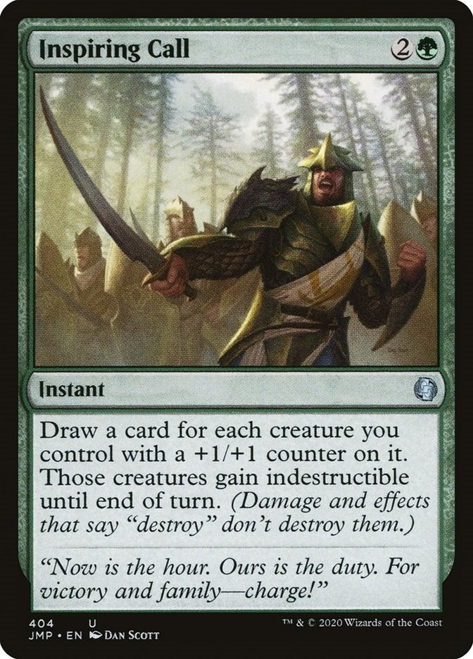 Image for Inspiring Call (404) (Jumpstart) - Magic: The Gathering