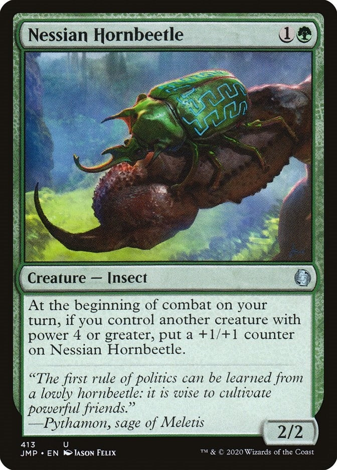 Nessian Hornbeetle (413) (Jumpstart)