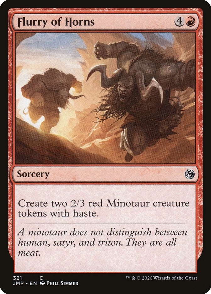 Image for Flurry of Horns (321) (Jumpstart) - Magic: The Gathering