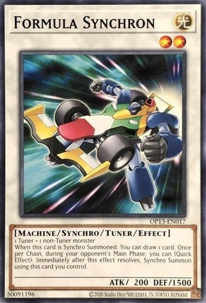 Image for Formula Synchron (OP13-EN017) (OP13) - YuGiOh