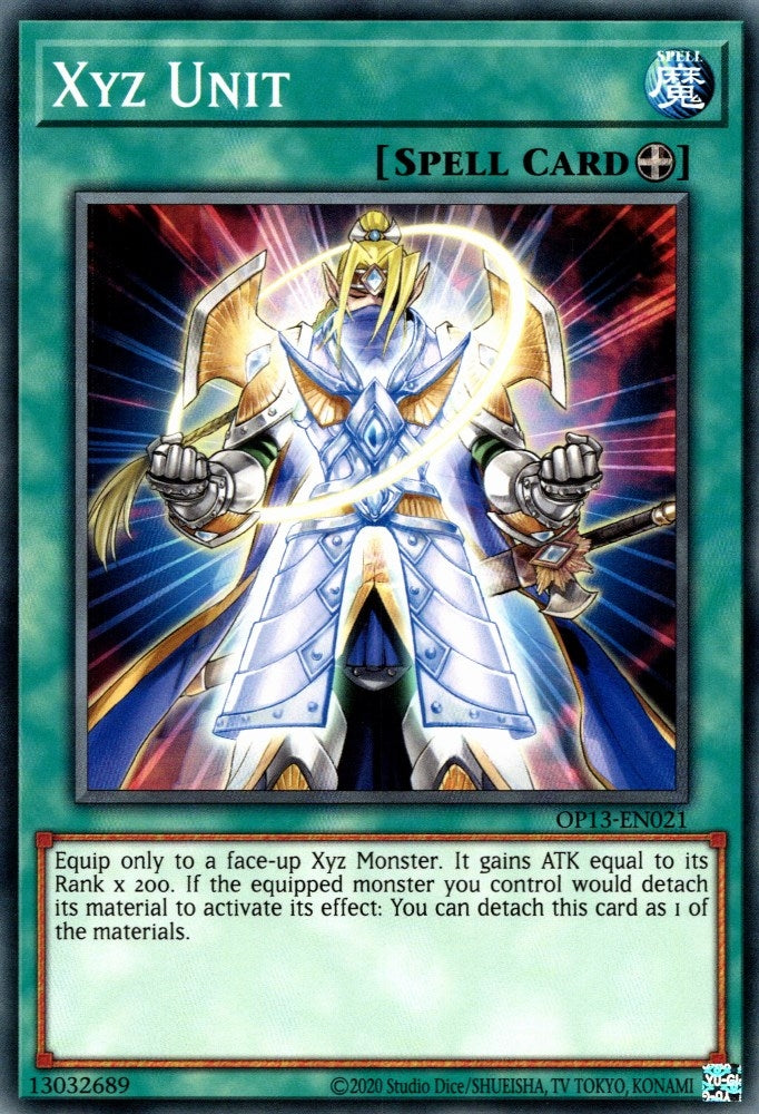 Image for Xyz Unit (OP13-EN021) (OP13) - YuGiOh