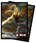 Image for Ghidorah, King of the Cosmos Protector sleeves for Magic (100-Pack) - Card Sleeves