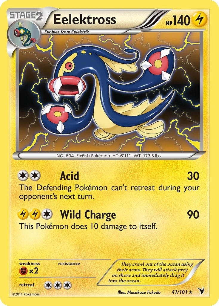 Image for Eelektross - 41/101 (Noble Victories) (041/101) (PR) - Pokemon