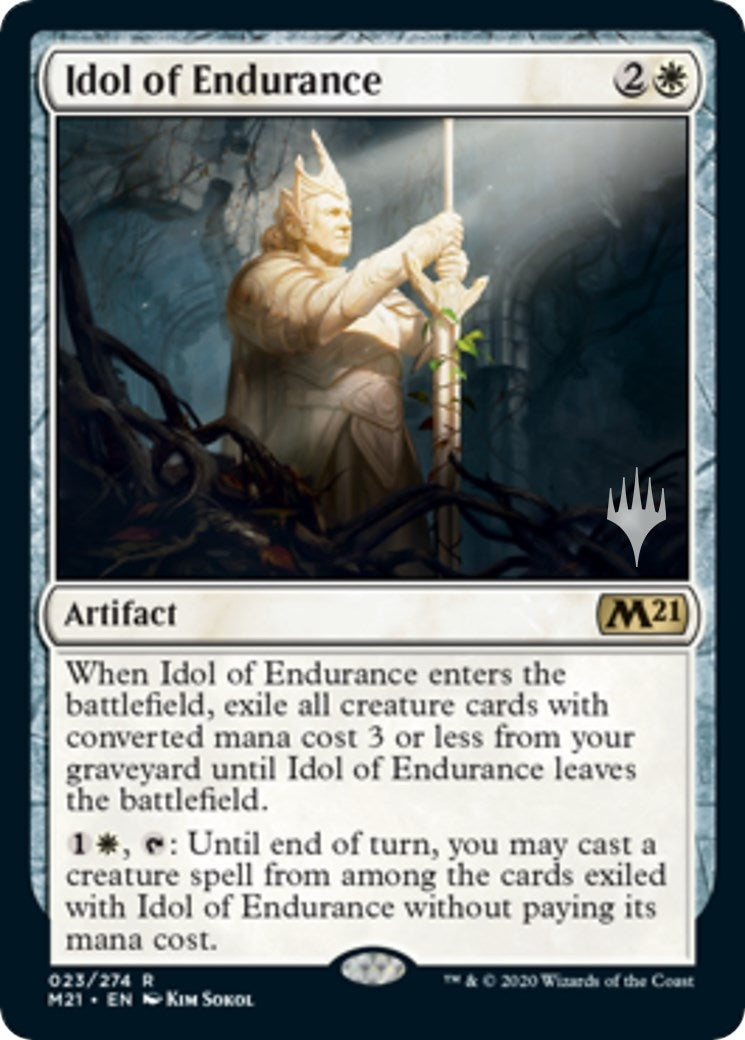 Image for Idol of Endurance (23) (Core Set 2021) - Magic: The Gathering