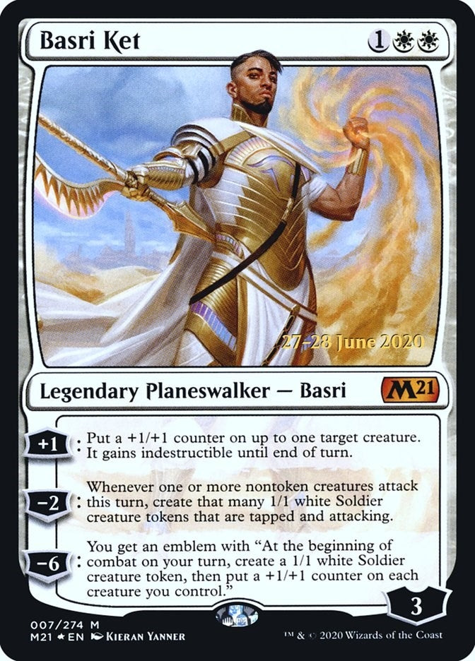 Image for Basri Ket (7) (Prerelease Cards) - Magic: The Gathering