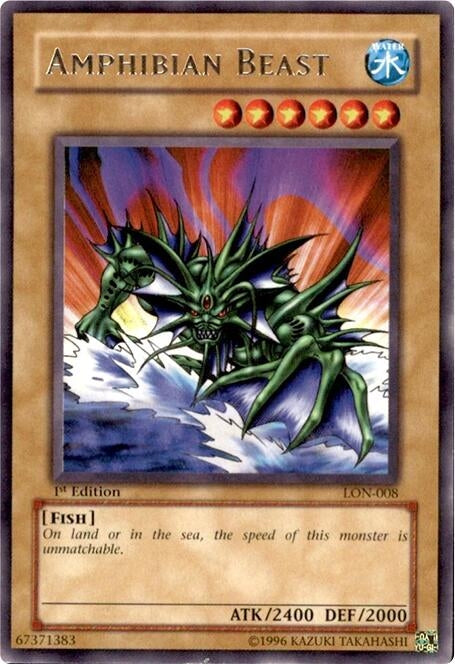 Image for Amphibian Beast (LON-008) (LON) - YuGiOh